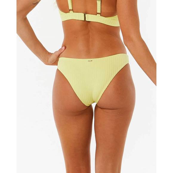 NEW RIP CURL premium surf cheeky bottom in yellow - Picture 3 of 4